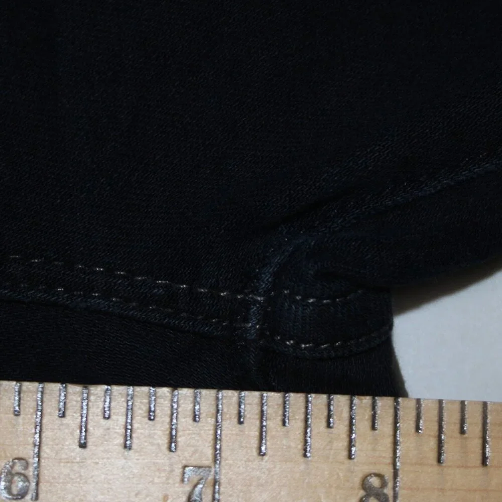 Mother Jeans The Rascal Sz 25 x 33 Dark Blue Denim Straight Cotton Poly Jeans - Picture 9 of 12